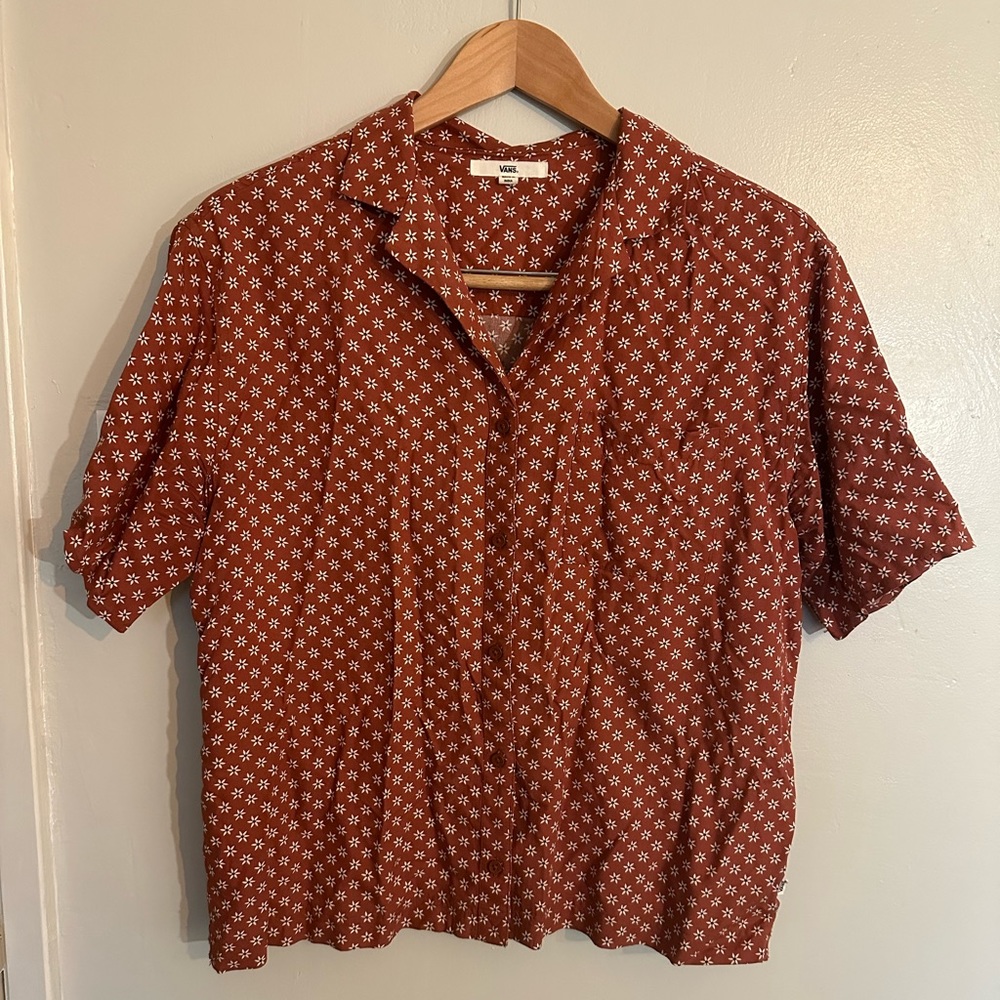 Vans Button Up Blouse
